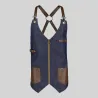 CHALECO UNISEX VAQUERO Y PIEL KURUME GARYS
