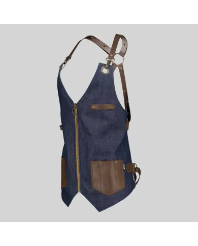 CHALECO UNISEX VAQUERO Y PIEL KURUME GARYS