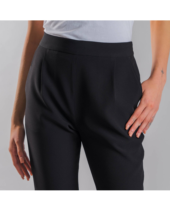 PANTALON MUJER BIELASTICO BAJO VUELTO GARYS