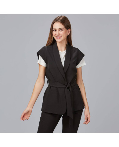 CHAQUETA MUJER CUELLO SMOKING MELI GARYS