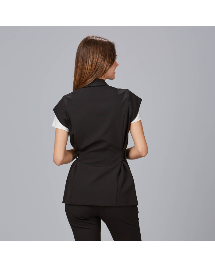 CHAQUETA MUJER CUELLO SMOKING MELI GARYS