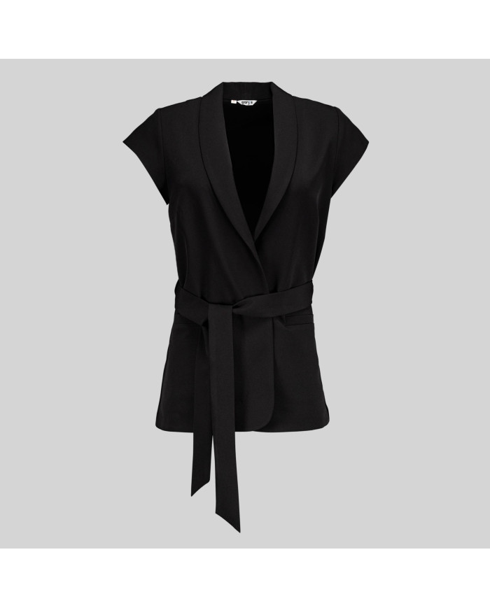 CHAQUETA MUJER CUELLO SMOKING MELI GARYS