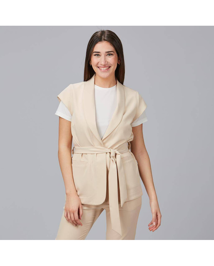 CHAQUETA MUJER CUELLO SMOKING MELI GARYS