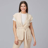 CHAQUETA MUJER CUELLO SMOKING MELI GARYS