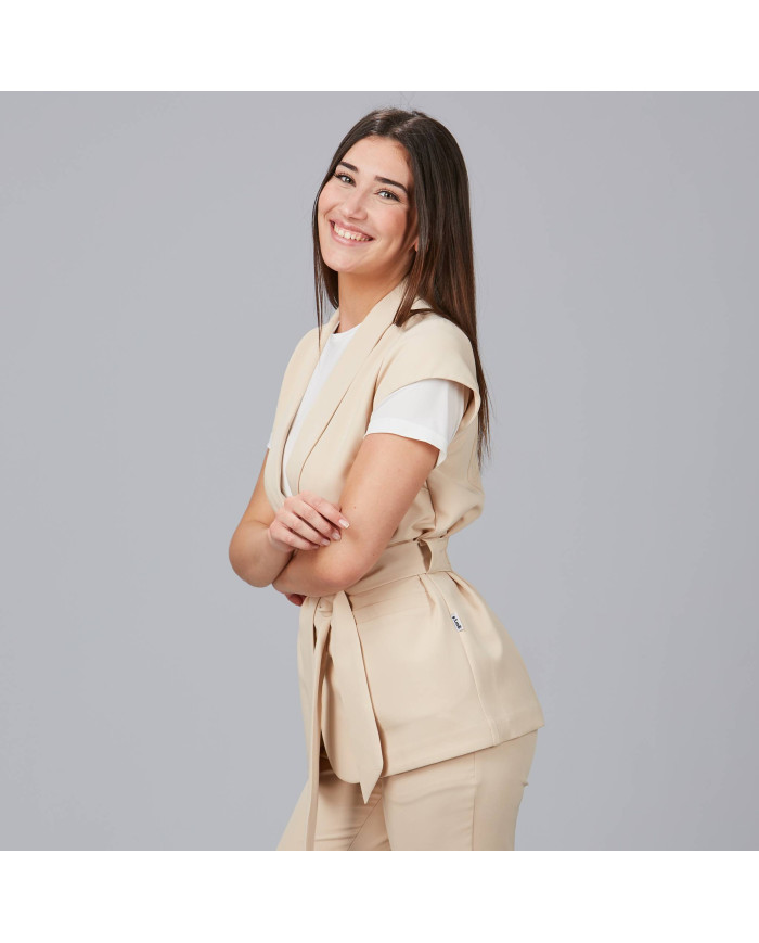 CHAQUETA MUJER CUELLO SMOKING MELI GARYS