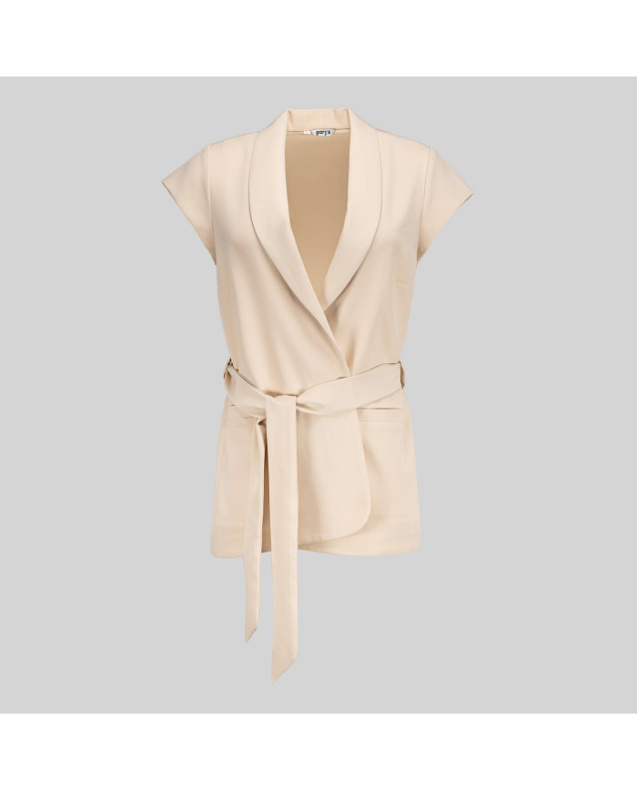 CHAQUETA MUJER CUELLO SMOKING MELI GARYS