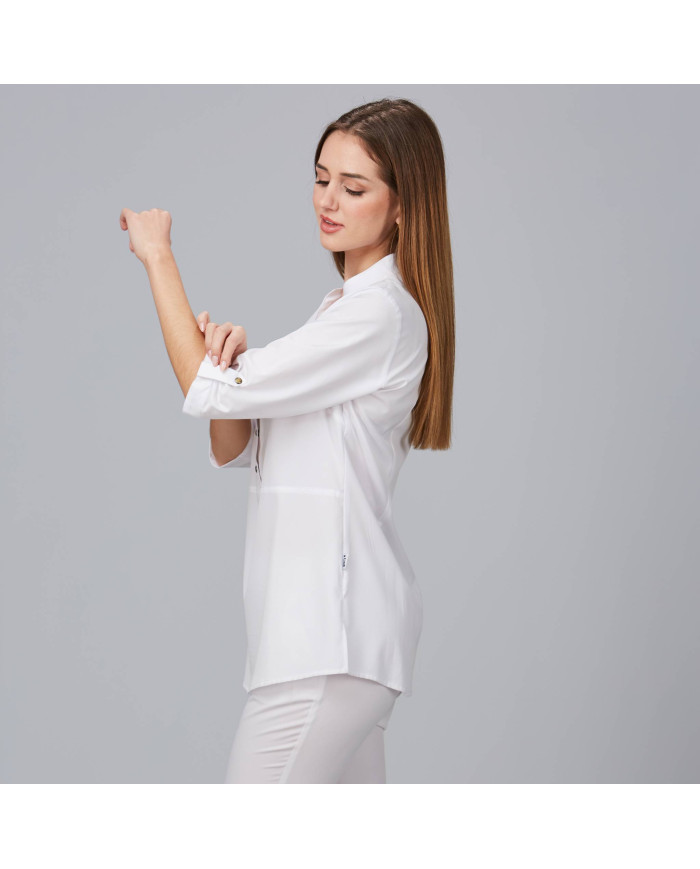 BLUSA MUJER CUELLO MAO VINCA GARYS
