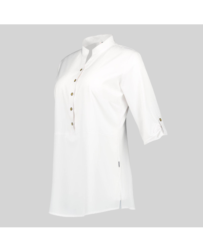BLUSA MUJER CUELLO MAO VINCA GARYS