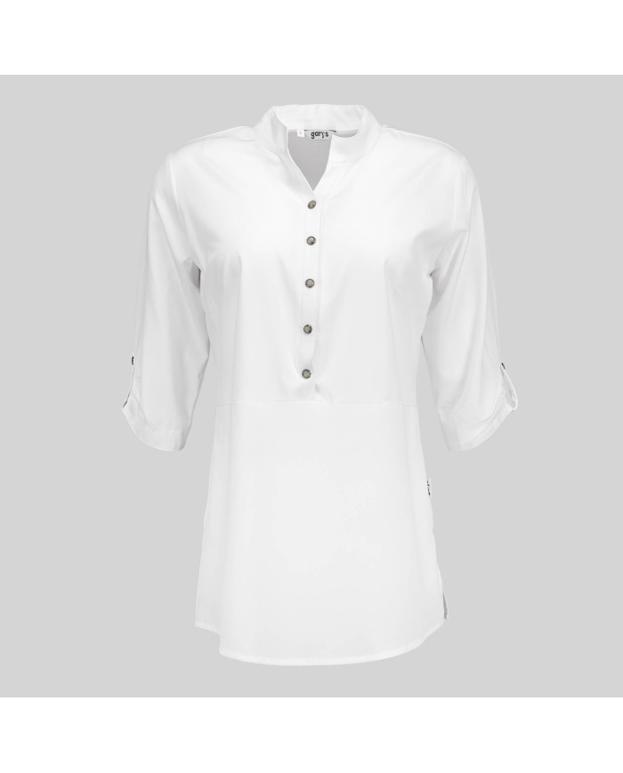 BLUSA MUJER CUELLO MAO VINCA GARYS