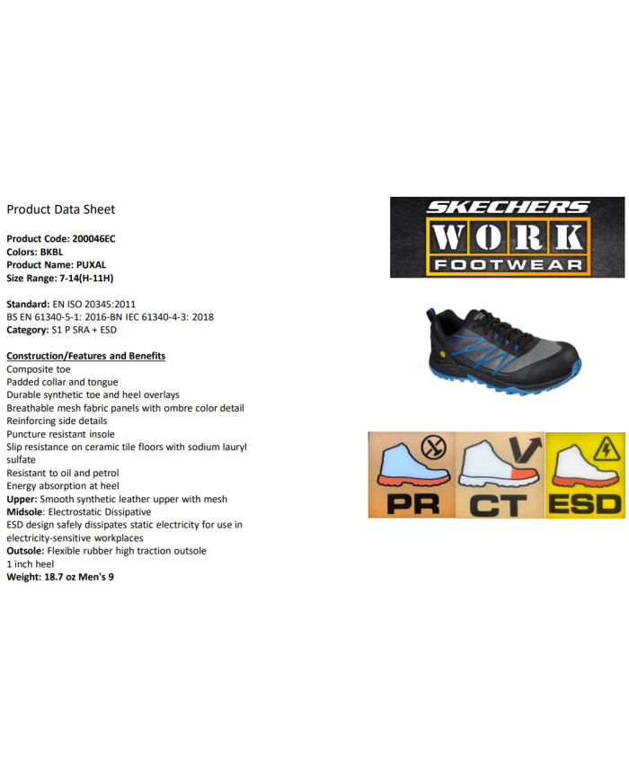 PUXAL SKECHERS HOMBRE GARYS