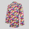 CHAQUETA COCINA UNISEX HEART ALGODON AGATHA GARYS