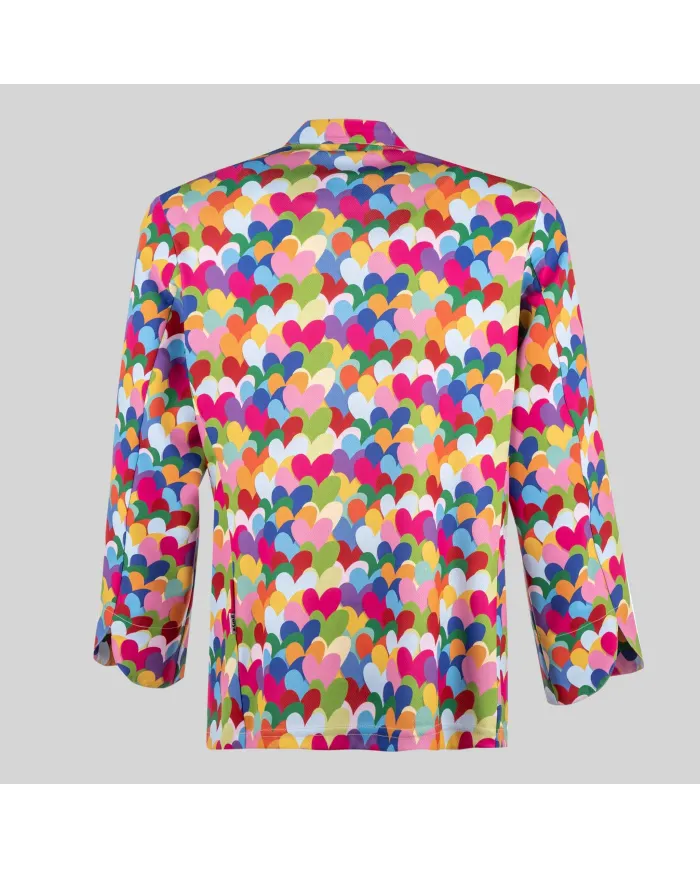 CHAQUETA COCINA UNISEX HEART ALGODON AGATHA GARYS