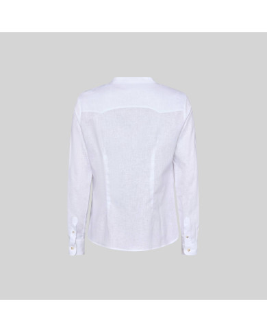 GUAYABERA MUJER CUELLO MAO ISABELA GARYS