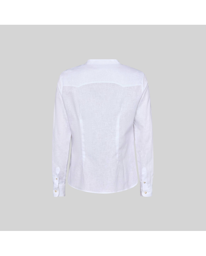 GUAYABERA MUJER CUELLO MAO ISABELA GARYS