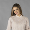 GUAYABERA MUJER CUELLO MAO ISABELA GARYS