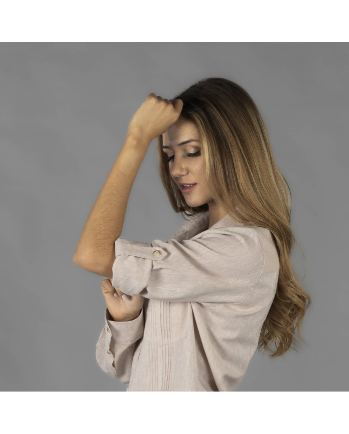 GUAYABERA MUJER CUELLO CAMISERO SUMATRA GARYS
