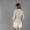 CAMISA MUJER CHAMBRAY CUELLO MAO LANAY GARYS