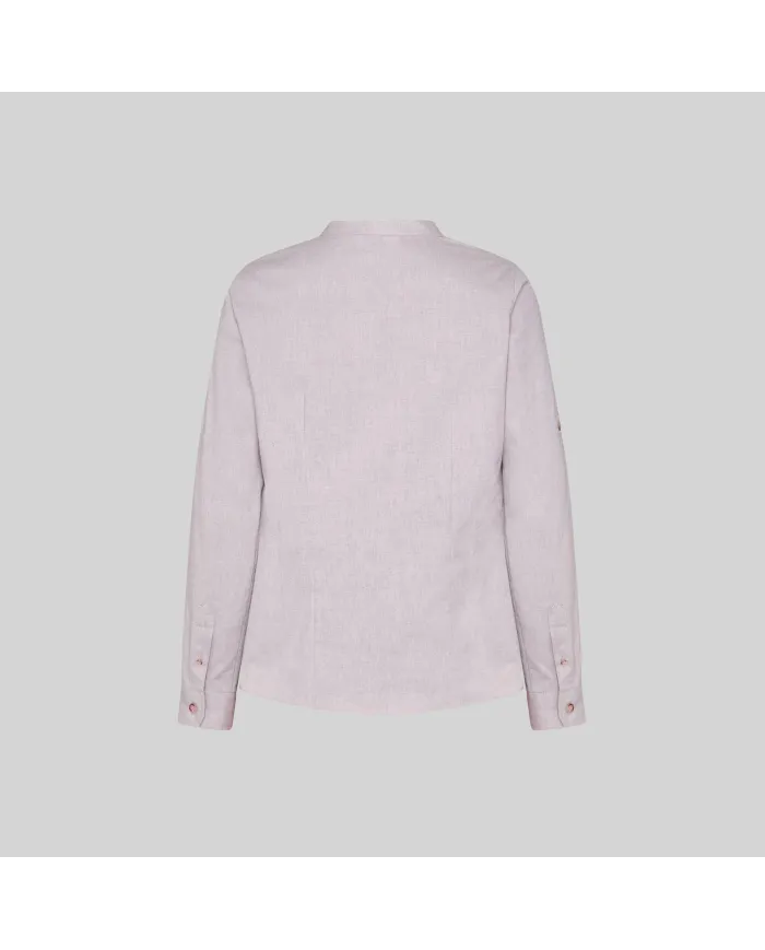 CAMISA MUJER CHAMBRAY CUELLO MAO LANAY GARYS