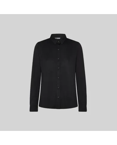 CAMISA MUJER INTERLOCK CUELLO CAMISERO CERDEÃA GARYS