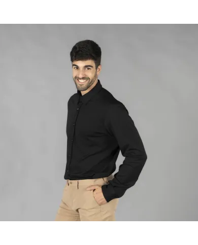 CAMISA HOMBRE INTERLOCK CUELLO CAMISERO LUZON GARYS