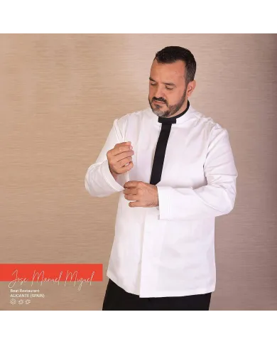 CHAQUETA COCINA UNISEX EREBO GARYS