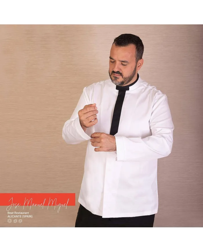CHAQUETA COCINA UNISEX EREBO GARYS