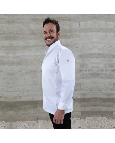 CHAQUETA COCINA UNISEX MOMO GARYS