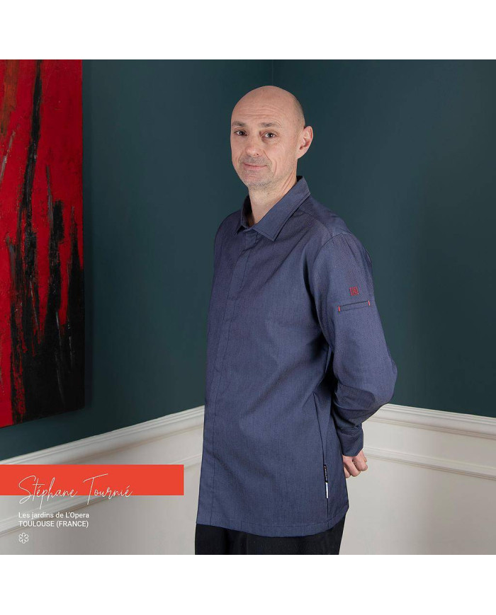 CHAQUETA COCINA UNISEX FOBETOR GARYS