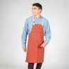 DELANTAL CON PETO HEBILLA ENLAZADA 80X68 CM GARYS