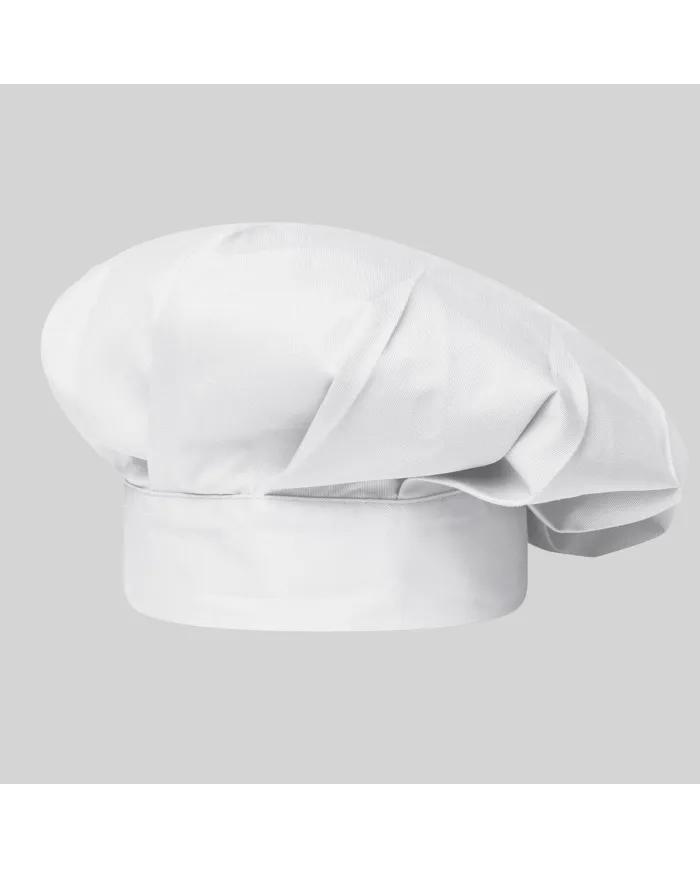 GORRO GRAN CHEF BLANCO CON VELCRO GARYS