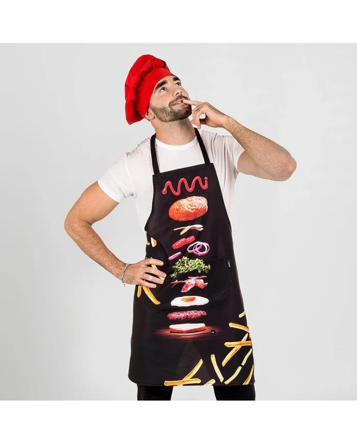DELANTAL HAMBURGUESA GARYS