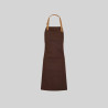 DELANTAL CON PETO CINTA DE CUERO 72X80 CM GARYS
