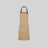DELANTAL CON PETO CINTA DE CUERO 72X80 CM GARYS