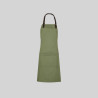 DELANTAL CON PETO CINTA DE CUERO 72X80 CM GARYS
