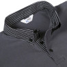 POLO GRIS MUJER M/C C/CAMISERO GARYS