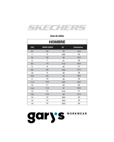 WORK: ULMUS SKECHERS HOMBRE GARYS