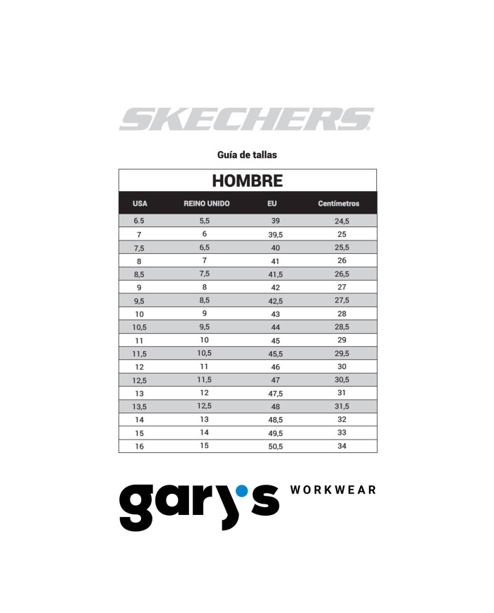 WORK: ULMUS SKECHERS HOMBRE GARYS