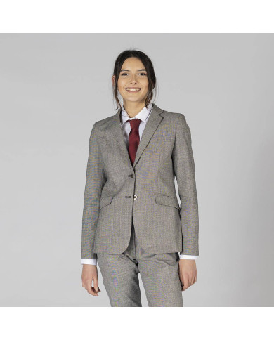 AMERICANA MUJER 2 BOTONES CHEVIOT GARYS