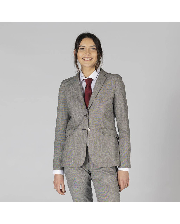 AMERICANA MUJER 2 BOTONES CHEVIOT GARYS