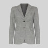AMERICANA MUJER 2 BOTONES CHEVIOT GARYS