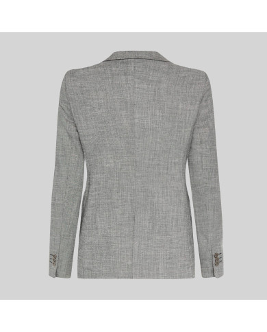 AMERICANA MUJER 2 BOTONES CHEVIOT GARYS