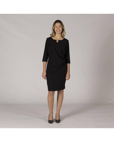 VESTIDO DRAPEADO TRIVIAL GARYS