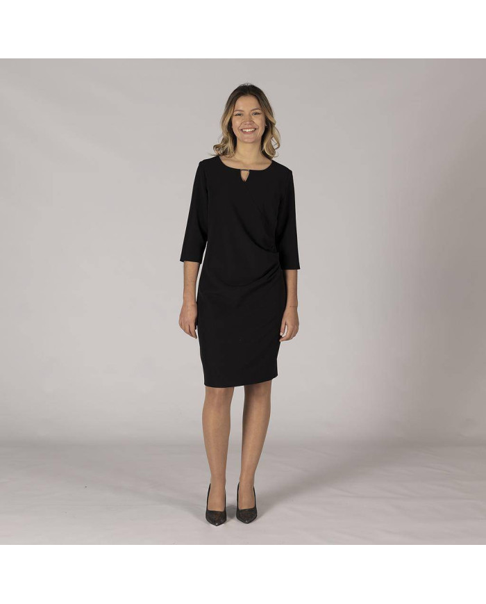 VESTIDO DRAPEADO TRIVIAL GARYS
