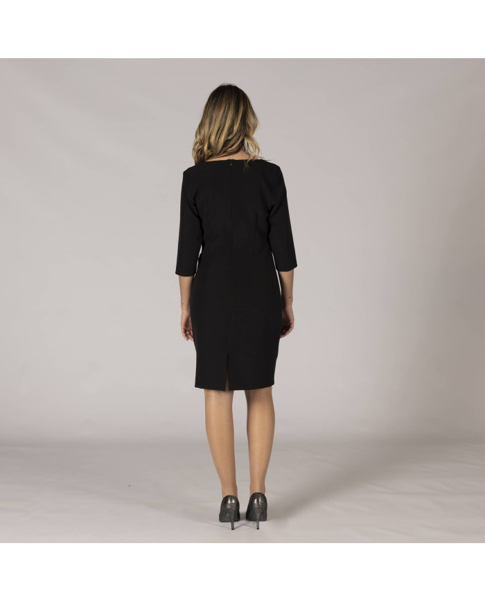 VESTIDO DRAPEADO TRIVIAL GARYS