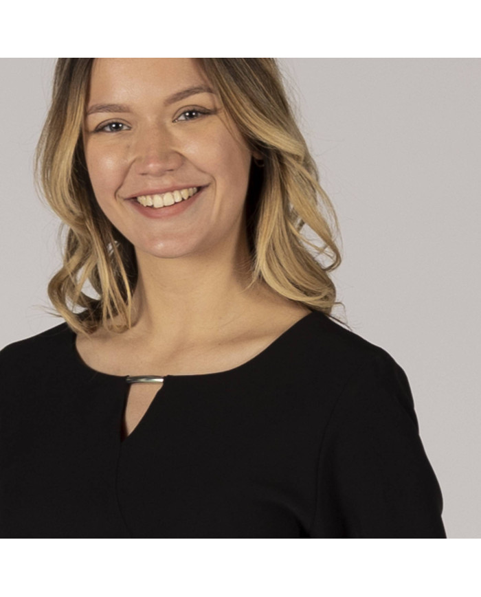 VESTIDO DRAPEADO TRIVIAL GARYS
