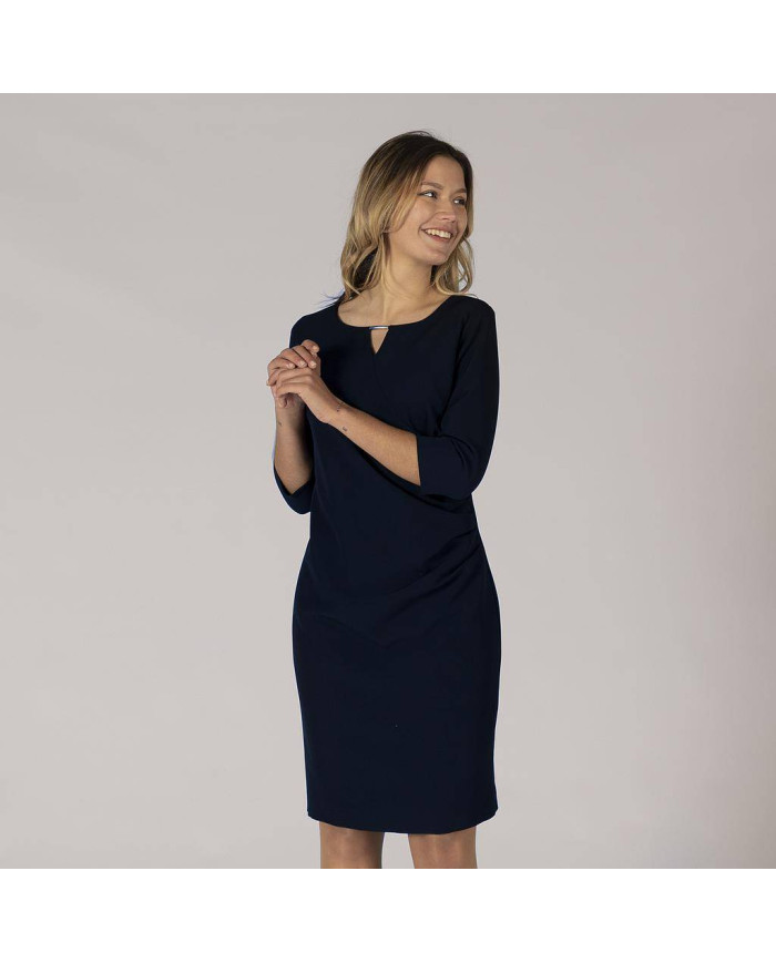 VESTIDO DRAPEADO TRIVIAL GARYS