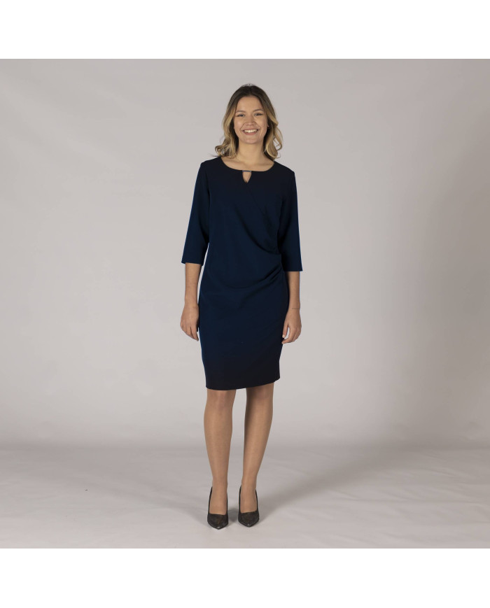 VESTIDO DRAPEADO TRIVIAL GARYS