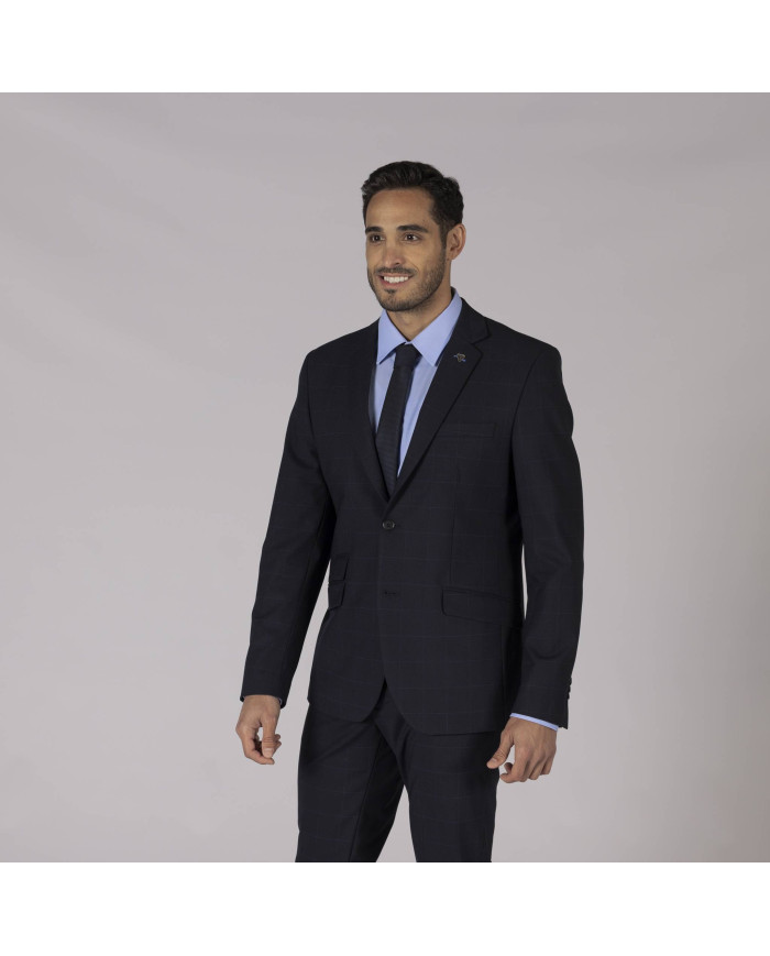 AMERICANA HOMBRE 2 BOTONES SLIM FIT TRIP GARYS