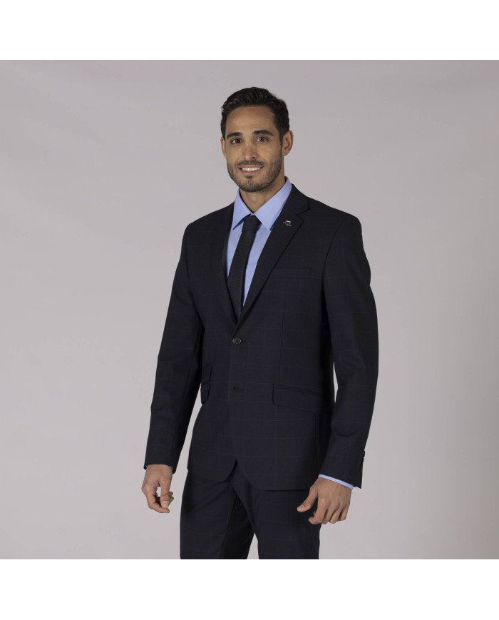 AMERICANA HOMBRE 2 BOTONES SLIM FIT TRIP GARYS