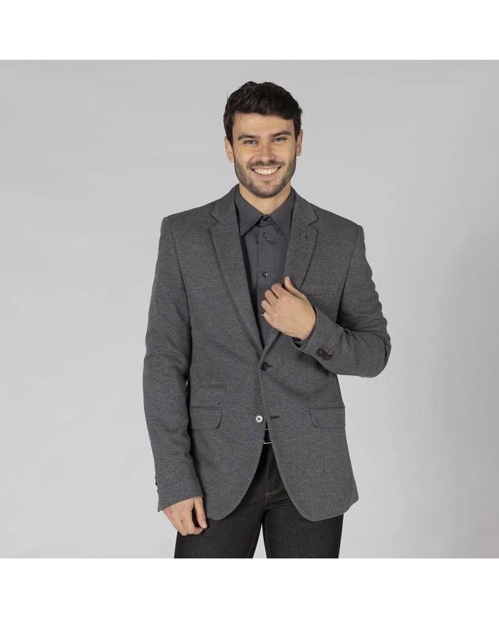 AMERICANA HOMBRE 2 BOTONES SLIM FIT KNITSUIT GARYS